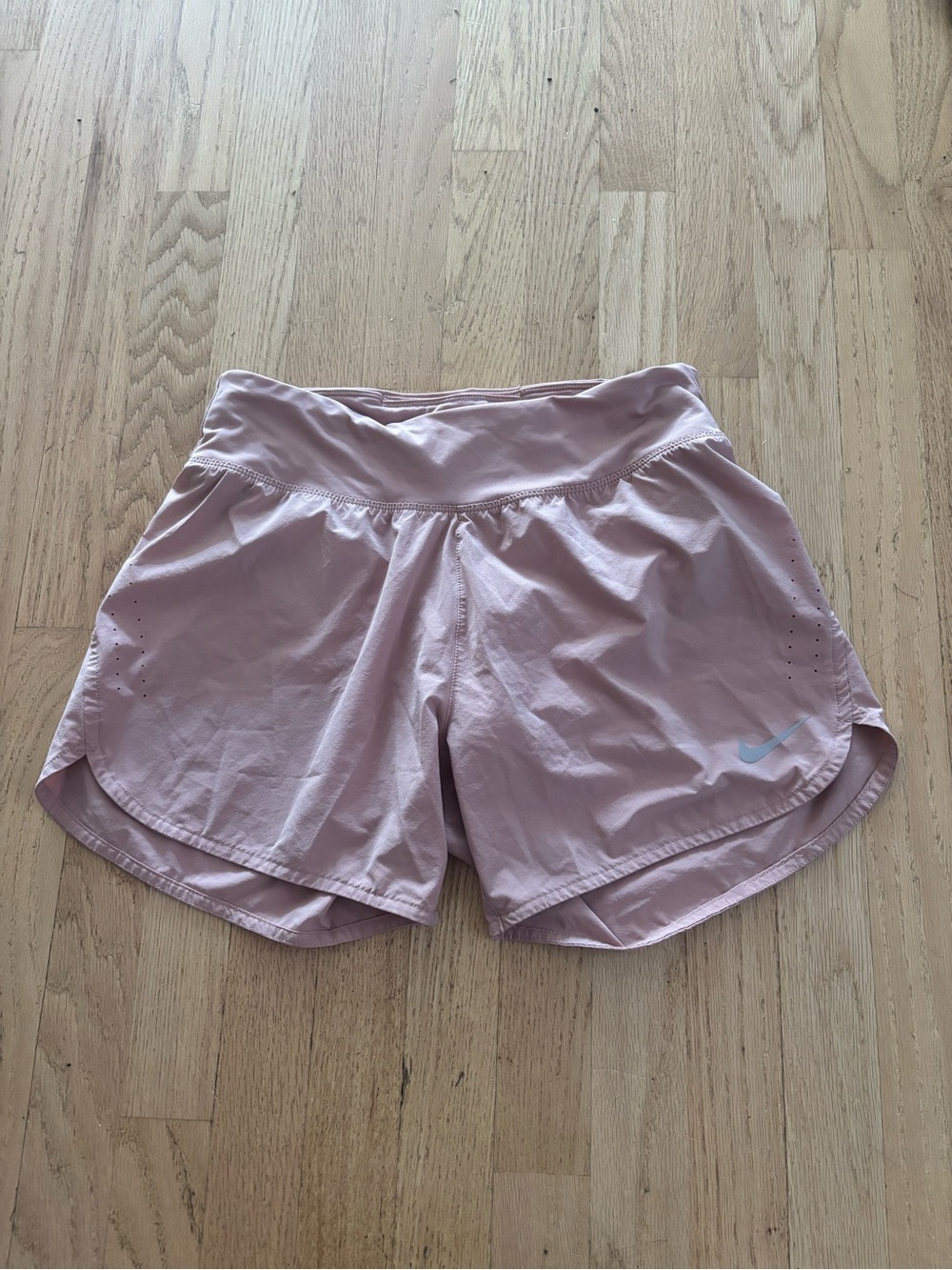 Nike Women’s Light Pink Athletic Running Shorts